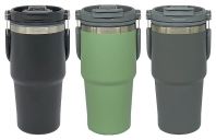AM53 �� AUTO MUG STAINLESS STEEL 304 (INNER) MATTE FINISH 600ml 380gsm (COMES WITH BOX) [PREMIUM QUALITY ] [NEW PRODUCT 2025]