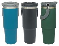 AM54 �� AUTO MUG STAINLESS STEEL 304 (INNER) MATTE FINISH 900ml 460gsm (COMES WITH BOX) [PREMIUM QUALITY ] [NEW PRODUCT 2025]