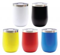 AM66 �� AUTO MUG STAINLESS STEEL WITH POLYPROPYLENE (PP) LID COVER + MATTE FINISH 360ml [NEW PRODUCT 2026]