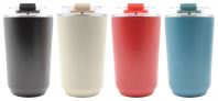 AM71 �� AUTO MUG STAINLESS STEEL WITH POLYPROPYLENE (PP) LID COVER + MATTE FINISH 380ml [12 HOUR HEAT RETENTION ] [NEW PRODUCT 2026]
