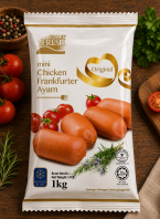 VALLEY FRESH - MINI CHICKEN FRANKFURTER AYAM 1KG
