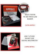 NIPPON II YX-360 TRN-B Analog Multitester with Buzzer & UNI-T UT120C Pocket Size Digital Multimeter