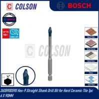 BOSCH 2608900590 Hex-9 Expert for Hard Ceramic Drill Bit CYL-9 Tile Drill Bit Size 5 - 12 x 90 Glass Drill Bit