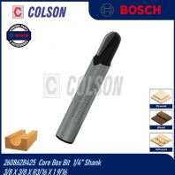 BOSCH 2608628425  Wood Core Box Bit  1/4�� Shank 3/8 X 3/8 X R3/16 X 1 9/16