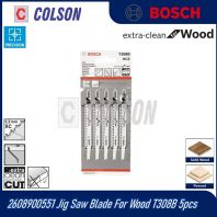 BOSCH 2608900551 Jig Saw Blade For Wood T308B 5pcs