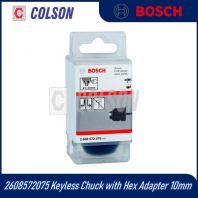 BOSCH Keyless Chuck with Hex Adapter 2608572075 10mm Chuck 1/4" Keyless Chuck with Adapter