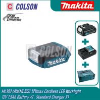 MAKITA ML103 (AUAML103) 12Vmax Cordless LED Worklight Solo/Set