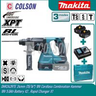 MAKITA DHR242RFE/ DHR242RTE/ DHR242Z 24 mm (15/16") 18V Cordless Combination Hammer Solo/Set