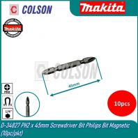 MAKITA D-34827 PH2 x 45mm Screwdriver Bit Philips Bit Magnetic (10pc/pkt)
