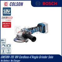 BOSCH GWS18V-11S 18V Cordless 4��Angle Grinder Solo / Set