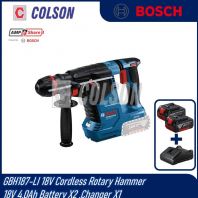 BOSCH 18V Cordless Rotary Hammer with One Chuck GBH187-LI Solo/Set