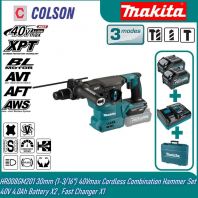 MAKITA HR008GM201/ HR008GZ 30mm (1-3/16") 40Vmax Cordless Combination Hamme Solo / Set