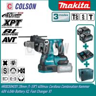 MAKITA HR003GM201/ HR003GZ 28 mm (1-1/8") 40Vmax Cordless Combination Hammer Solo / Set