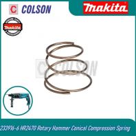 MAKITA 233916-6 HR2470 Rotary Hammer Conical Comp Spring Suitable:  DHR242 , DHR280 , HR2630 , HR2810 , M8701