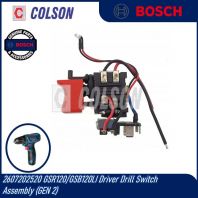 BOSCH 2607202520 GSR120/GSB120LI Driver Drill Switch Assembly (GEN 2)