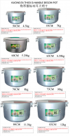 KUCING EX.THICK D.HANDLE DEGCHI POT