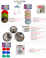 Plastic Cup Cover & S/Steel Cup Cover