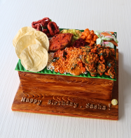Banana Leaf Rice Cake