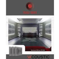 Vicoustic Wavewood Diffuser EPS MKII ( Budget LIne ) Grey Box Of 10