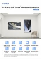 SKYWORTH Digital Signage / Advertising Display Products