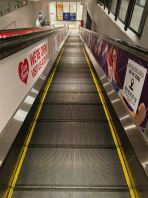 Escalator Glass Sticker