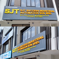 3D Signage For Lettering | Aluminum Strip Ceiling Based