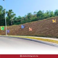 Butterfly 3D Landscape Signage for Outdoor Landmark