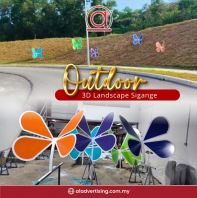 Custom Outdoor Decorative Signboard for Roadside Landscape