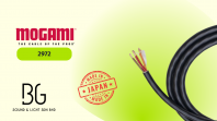 Mogami 2972 Star Quad 4-Core Speaker Cable   2.05mm� (15AWG) OFC Wire for Hi-Fi, Studio & PA Systems (Made in Japan)