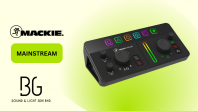 Mackie MAINSTREAM | Antara Muka Penstriman Langsung & Rakaman Video Lengkap dengan Kekunci Kawalan Boleh Atur Cara