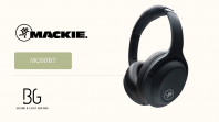 Mackie MC-60BT Fon Kepala Tanpa Wayar dengan Pembatalan Bunyi Aktif