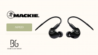 Mackie MP-120 Professional In-Ear Monitors (Single Dynamic Driver)