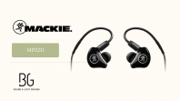 Mackie MP-220 Dual Dynamic Driver Professional In-Ear Monitors