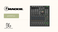 Mackie ProFX10 GO Portable Battery-Powered Analog Mixer with USB-C