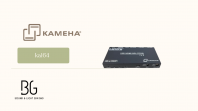 KAMEHA KA164 2-Port HDMI Splitter V2.0 with Scaler   4K UHD Support (Compatible with Astro UHD Box)