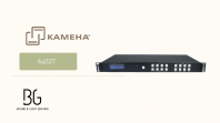 KAMEHA KA227 Profesional Matriks HDMI 4��4 Seamless dengan Fungsi Video Wall 2��2 4K60Hz   1U Rackmount