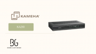 KAMEHA KA261 4K60Hz AV Over IP Transceiver with KVM & RS-232 Control