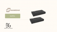KAMEHA KA194A 18G HDMI HDBaseT Extender 70M dengan POC | 4K60Hz HDMI melalui CAT6