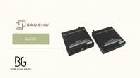 KAMEHA KA243 4K60 HDMI over IP KVM �����ӳ��� 40����  ������˴��䷽��