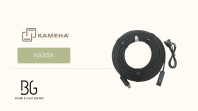 KAMEHA KA215A USB 3.2 Active Optical Fiber Cable 30M (AM to AF) High-Speed 5Gbps Extension Cable for Camera, Conference & AV Systems