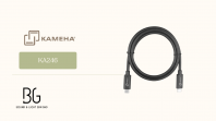 KAMEHA KA246 USB Type-C to Type-C Cable 1M 240W Fast Charging 480Mbps Data Sync USB-C PD Cable for Laptop, Tablet & Smartphone