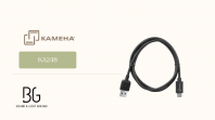 KAMEHA KA248 USB-A to USB-C Cable 1M 10Gbps High-Speed Data 15W Fast Charging USB 3.2 Cable for Laptop, Smartphone & Devices