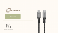 KAMEHA KA255 USB4 Type-C ˫ͷ������ 1�� 40Gbps���� 240W��� 8K@60Hz��Ƶ��� USB-C PD�� �����ڱʵ�/��ʾ��/�׵��豸
