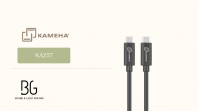 KAMEHA KA257 USB 3.2 Type-C ˫ͷ������ 3�� 20Gbps���� 240W��� 4K@60Hz��Ƶ��� USB-C�� �����ڱʵ�/��ʾ��/AVϵͳ