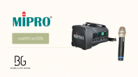 MIPRO MA-100 ��Яʽ���������� ���� ACT-32H UHF�ֳ���˷� ��Ƶ�� ������� �����ڽ�ѧ/�/����