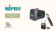 MIPRO MA-200D Sistem PA Mudah Alih dengan ACT-32H Mikrofon Tangan & ACT-32T Bodypack Mikrofon Klip 60W Dual Channel UHF untuk Pengajaran, Acara & Fitness