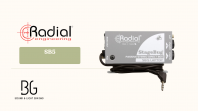 Radial Engineering StageBug SB-5 �������������ʼǱ����� DI ֱ��У����ԡ��ֻ����ý�岥����ר��