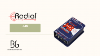 Radial Engineering J48 Premium Active DI Box untuk Gitar, Bass, Keyboard, Mixer dan Sistem Rakaman Profesional