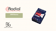 Radial Engineering J48 Stereo Premium Active DI Box untuk Keyboard, Laptop, Audio Interface dan Sistem Bunyi Profesional
