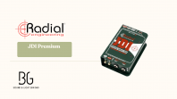 Radial Engineering JDI Premium Passive DI Box dengan Jensen Transformer untuk Gitar, Bass, Keyboard dan Sistem Audio Profesional